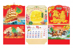 LỊCH 13 TỜ 2026 (LÒ XO GIỮA)